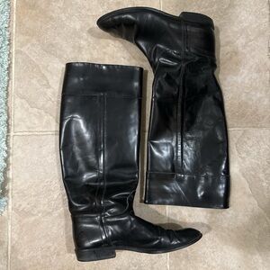 Vintage Charles David Black 1980s Boots